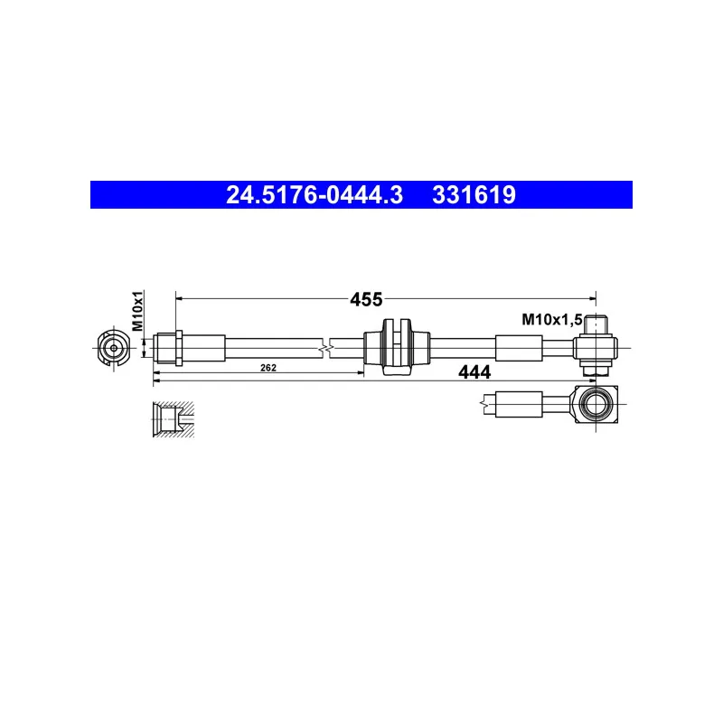Flexible de frein ATE 24.5176-0444.3