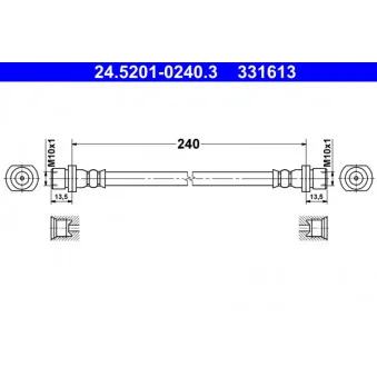 Flexible de frein ATE 24.5201-0240.3