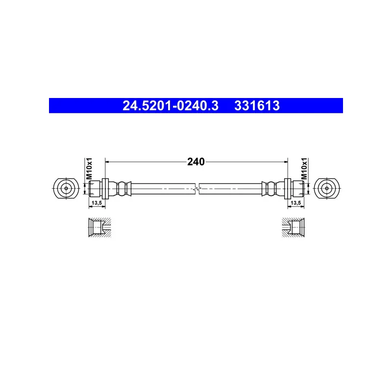 Flexible de frein ATE 24.5201-0240.3
