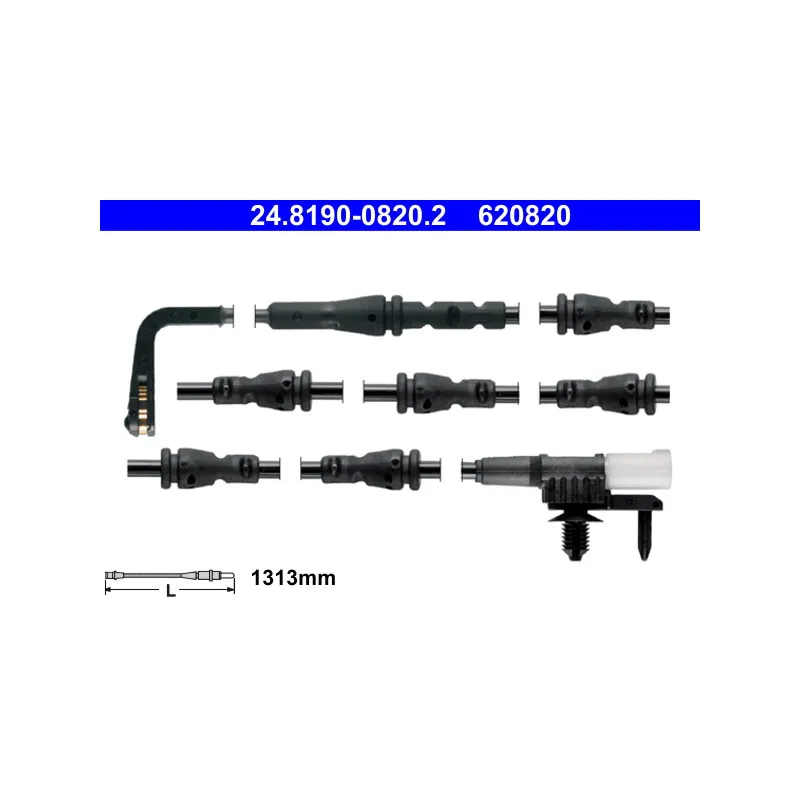 Contact d'avertissement, usure des plaquettes de frein ATE 24.8190-0820.2