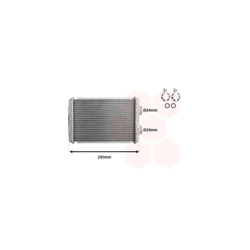 Système de chauffage VAN WEZEL 01006158