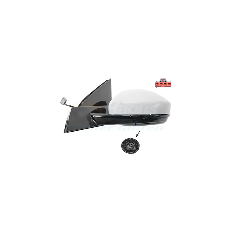 Rétroviseur extérieur VAN WEZEL 0259817