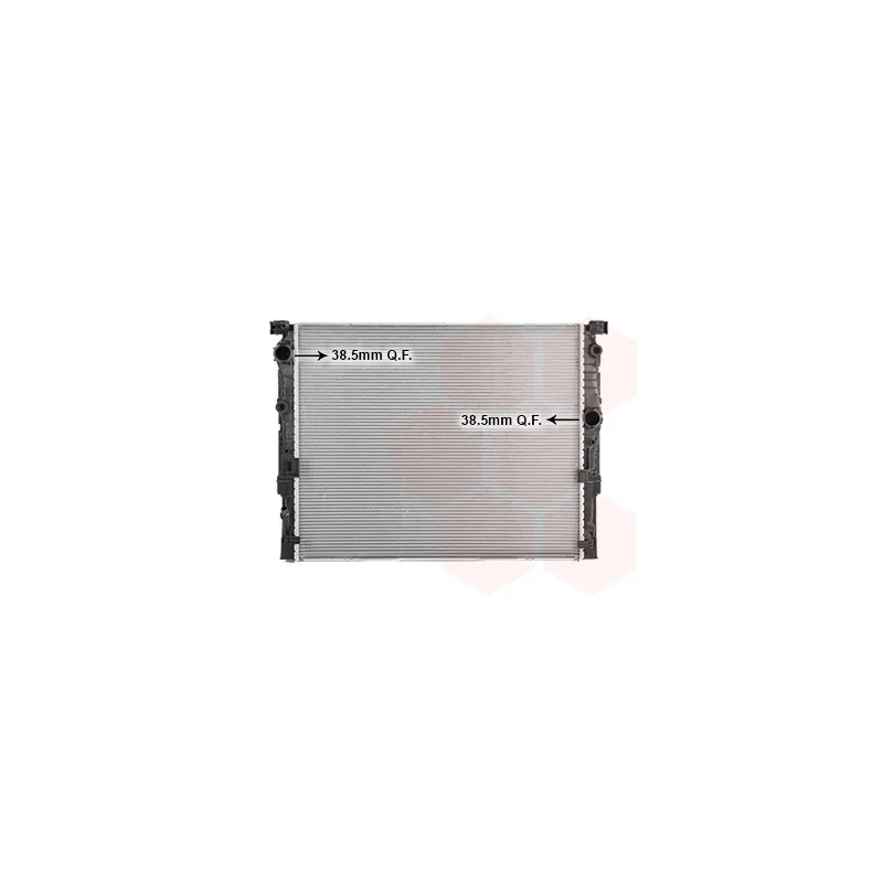 Radiateur, refroidissement du moteur VAN WEZEL 06012753