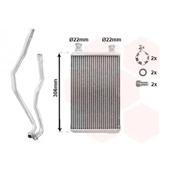 Système de chauffage VAN WEZEL 07006145