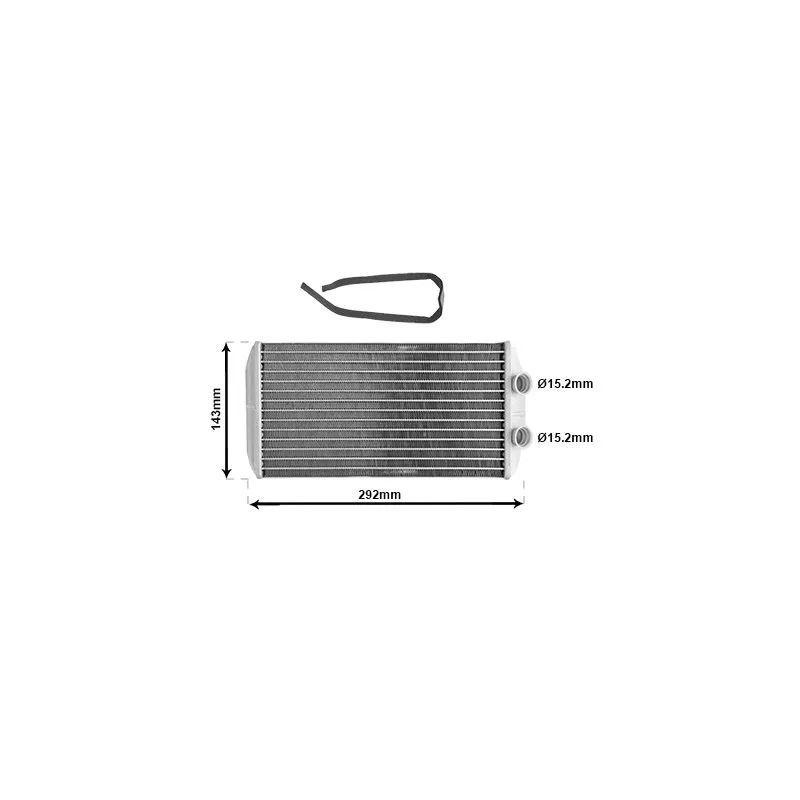 Système de chauffage VAN WEZEL 09016704