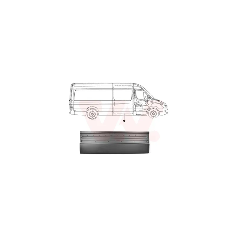 Panneau latéral VAN WEZEL 3077174
