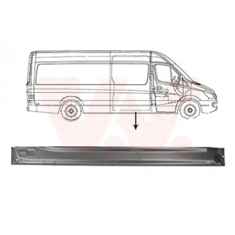 Panneau latéral VAN WEZEL 3077274
