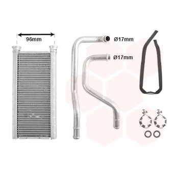 Système de chauffage VAN WEZEL 32006289