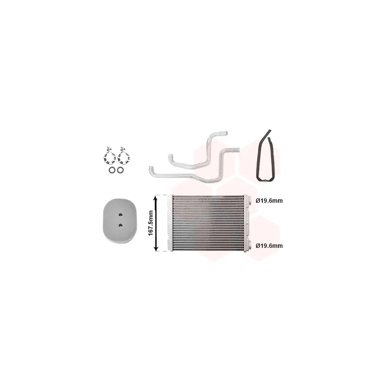 Système de chauffage VAN WEZEL 33016700