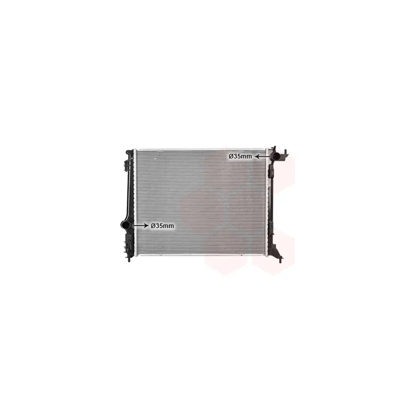 Radiateur, refroidissement du moteur VAN WEZEL 43012717