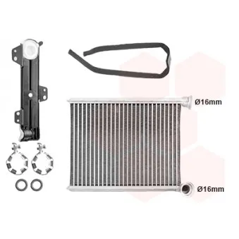 Système de chauffage VAN WEZEL 43016700