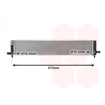 Radiateur, batterie de traction VAN WEZEL