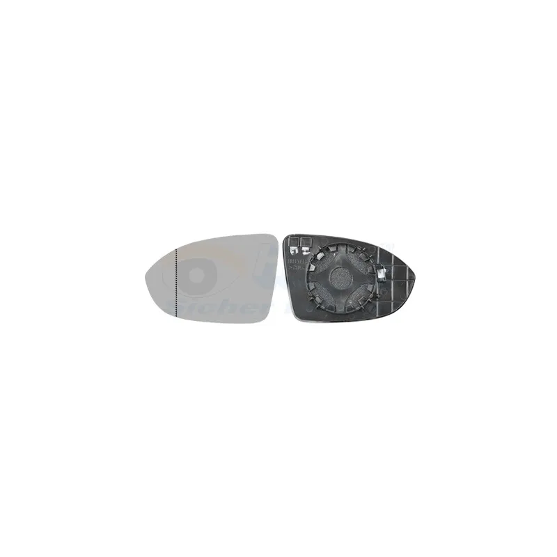 Verre de rétroviseur, rétroviseur extérieur VAN WEZEL 5711837