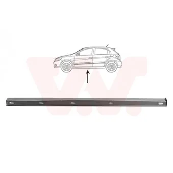 Marche-pied avant gauche VAN WEZEL 5894105