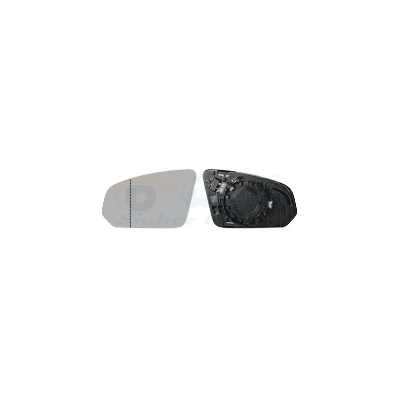 Verre de rétroviseur, rétroviseur extérieur VAN WEZEL 5914837