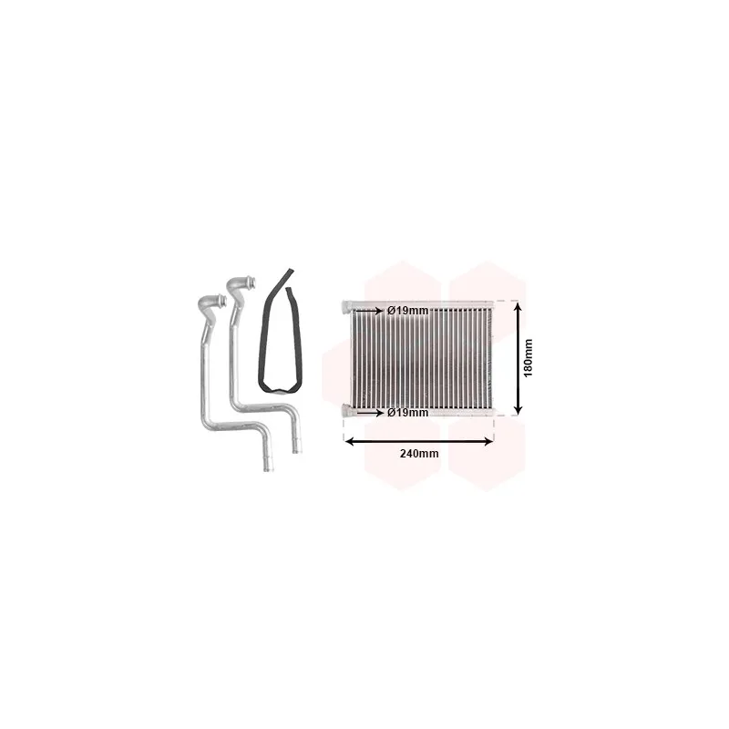 Système de chauffage VAN WEZEL 82006330