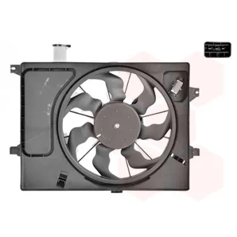 Ventilateur, refroidissement du moteur VAN WEZEL 8244747