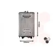 Radiateur, refroidissement du moteur VAN WEZEL 92002002 - Visuel 1