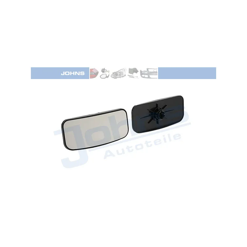 Verre de rétroviseur, rétroviseur extérieur JOHNS 60 91 37-85