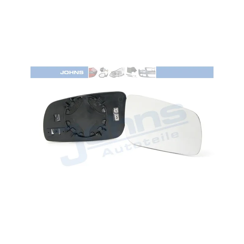 Verre de rétroviseur, rétroviseur extérieur JOHNS 71 20 38-81