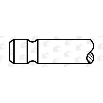 Soupape d'échappement AE V95216