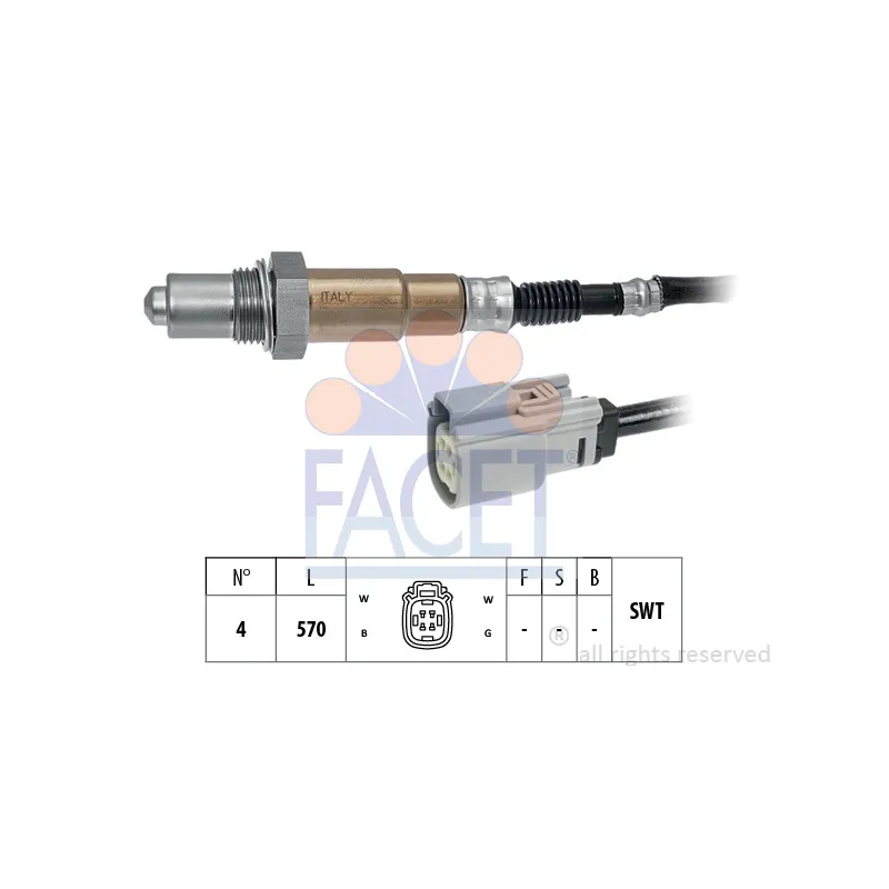 Sonde lambda FACET 10.8218