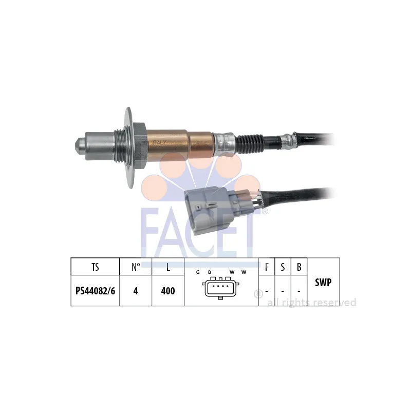 Sonde lambda FACET 10.8501