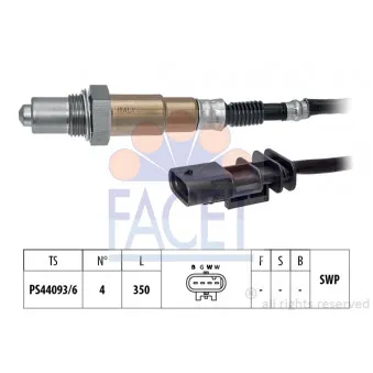 Sonde lambda FACET 10.8508