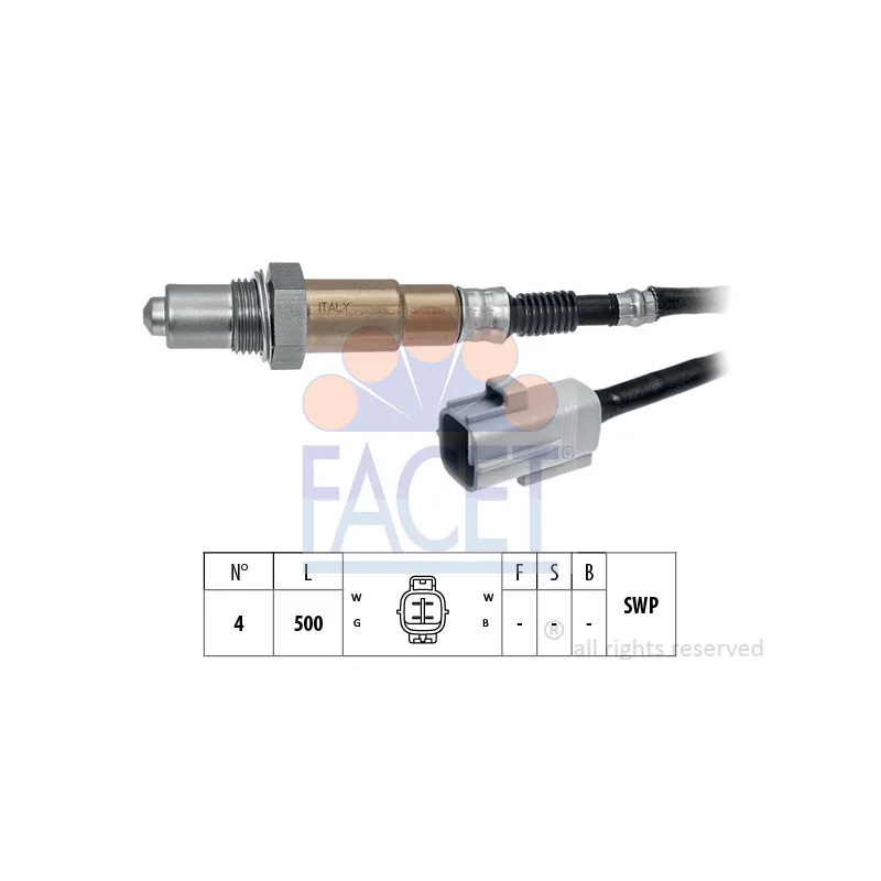 Sonde lambda FACET 10.8520