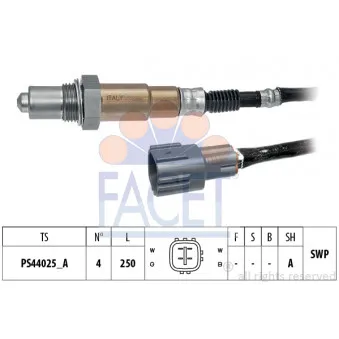 Sonde lambda FACET 10.8524