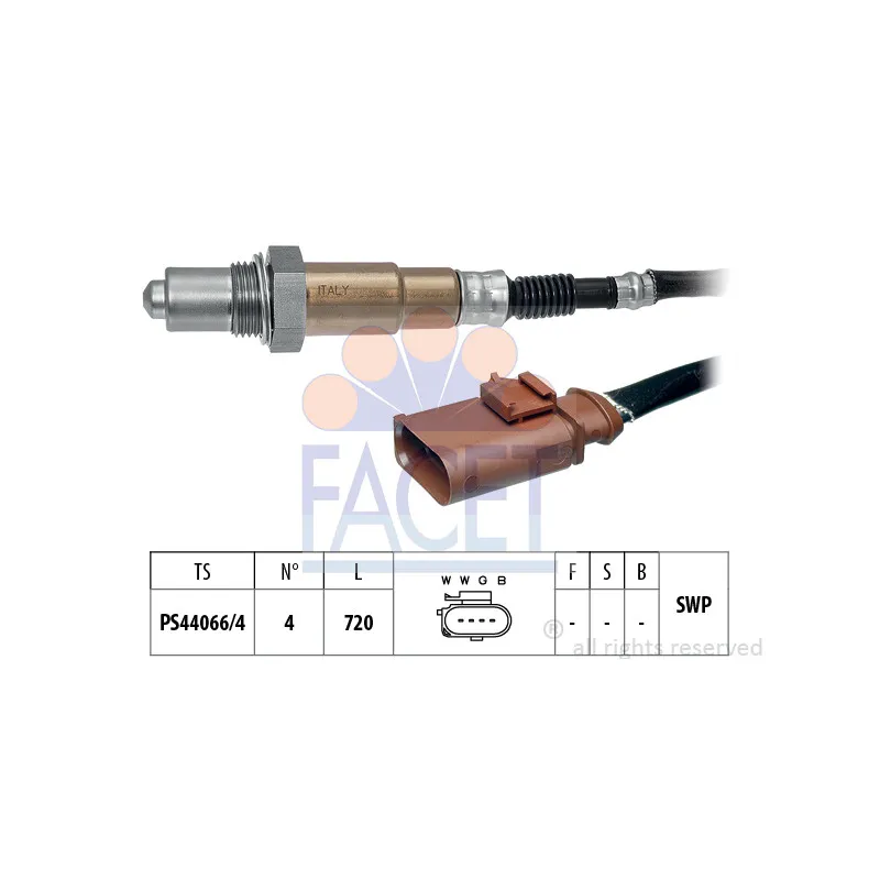 Sonde lambda FACET 10.8536