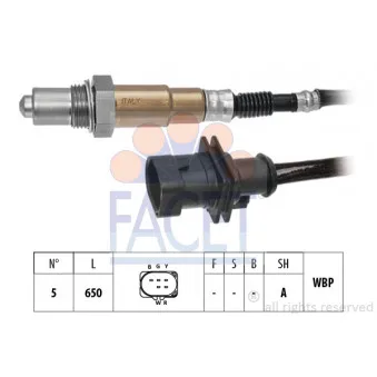Sonde lambda FACET 10.8542