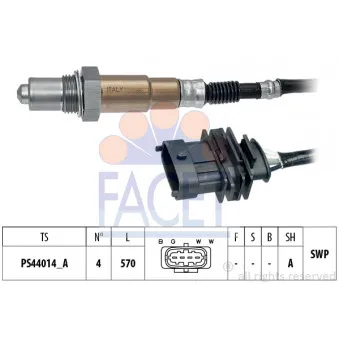 Sonde lambda FACET 10.8546