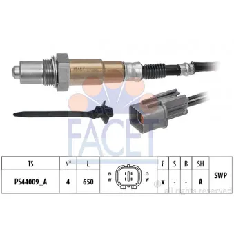Sonde lambda FACET 10.8549