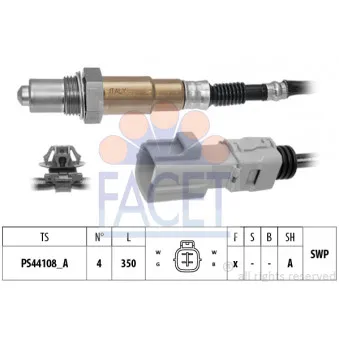 Sonde lambda FACET 10.8556