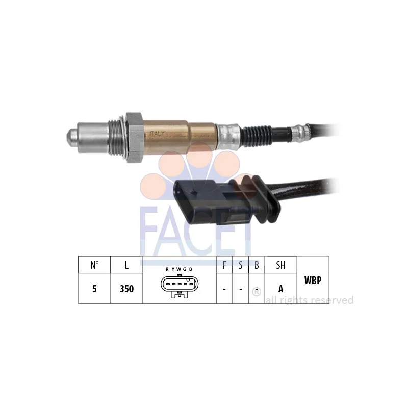 Sonde lambda FACET 10.8567