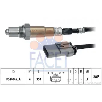 Sonde lambda FACET 10.8584