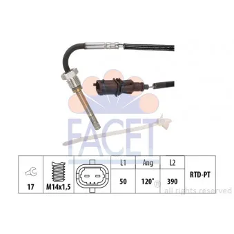 Capteur, température des gaz FACET 22.0298