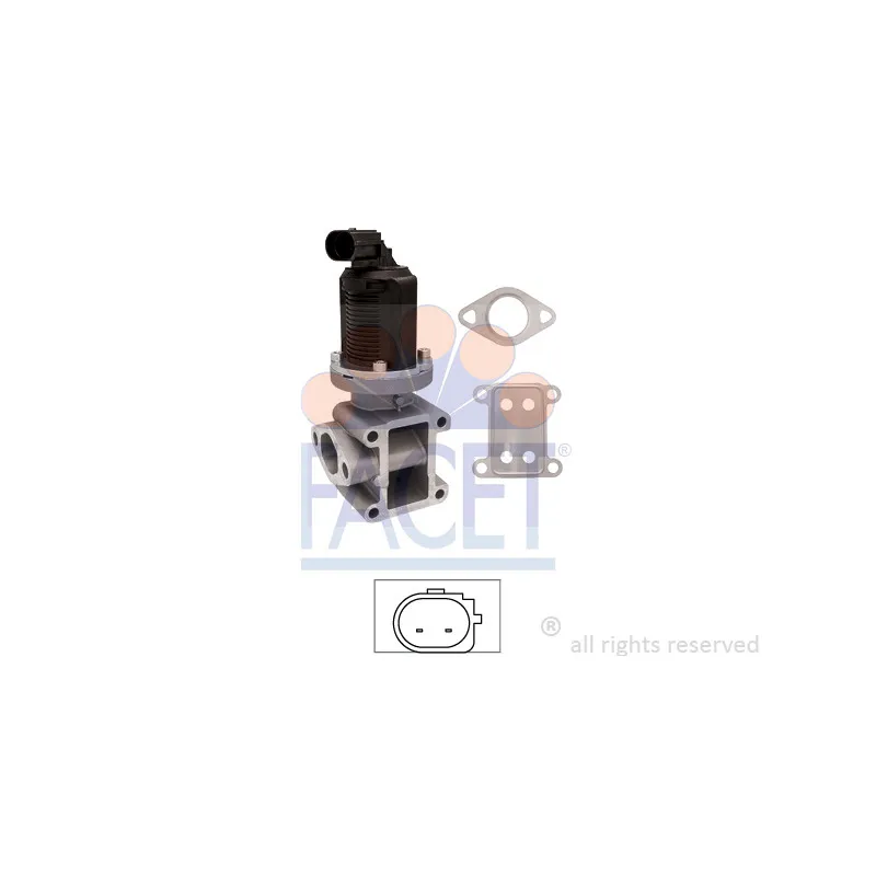 Vanne EGR FACET 23.0055