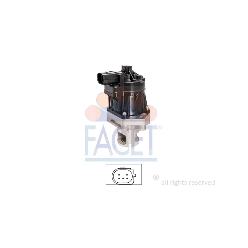 Vanne EGR FACET 23.0063
