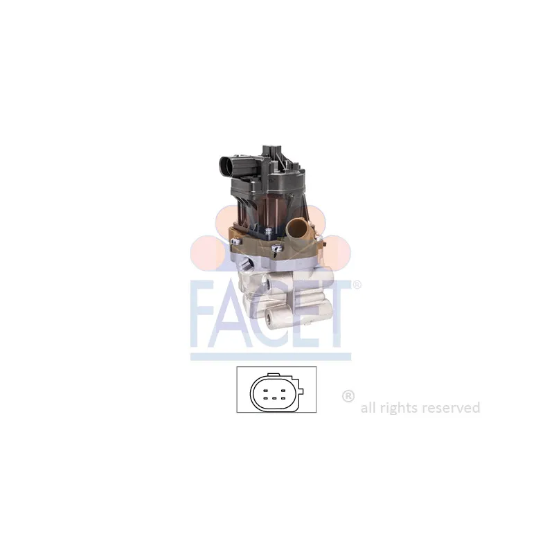 Vanne EGR FACET 23.0123