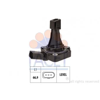 Capteur, niveau d'huile moteur FACET 7.0224