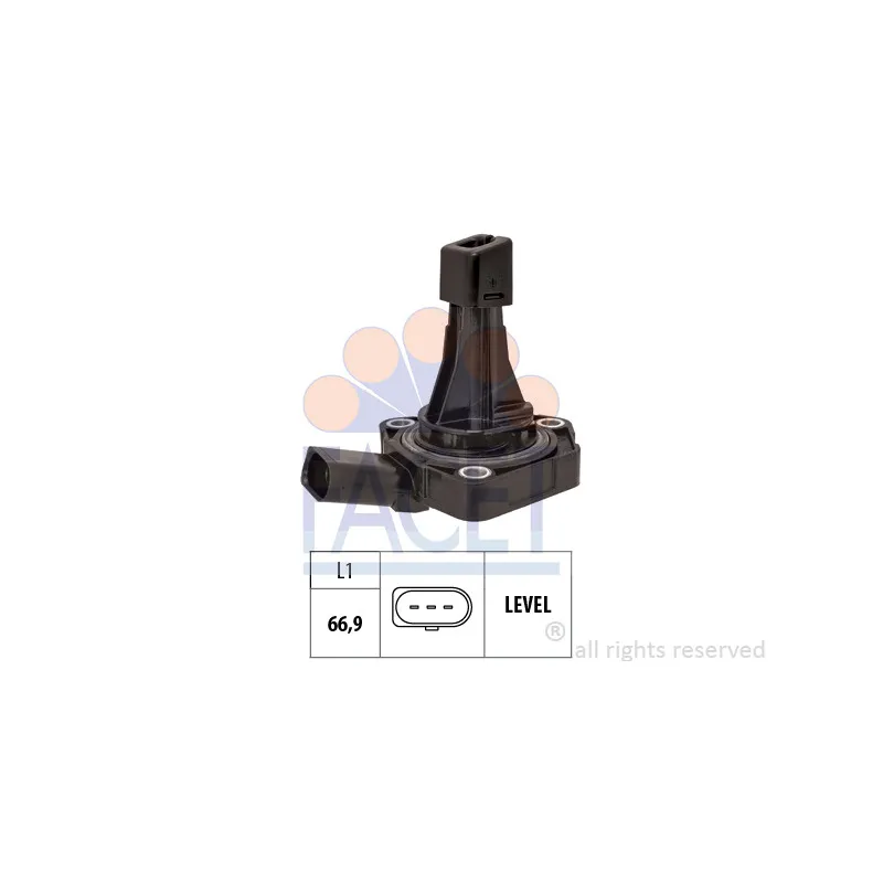 Capteur, niveau d'huile moteur FACET 7.0224