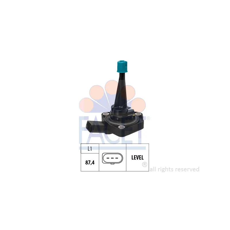 Capteur, niveau d'huile moteur FACET 7.0227