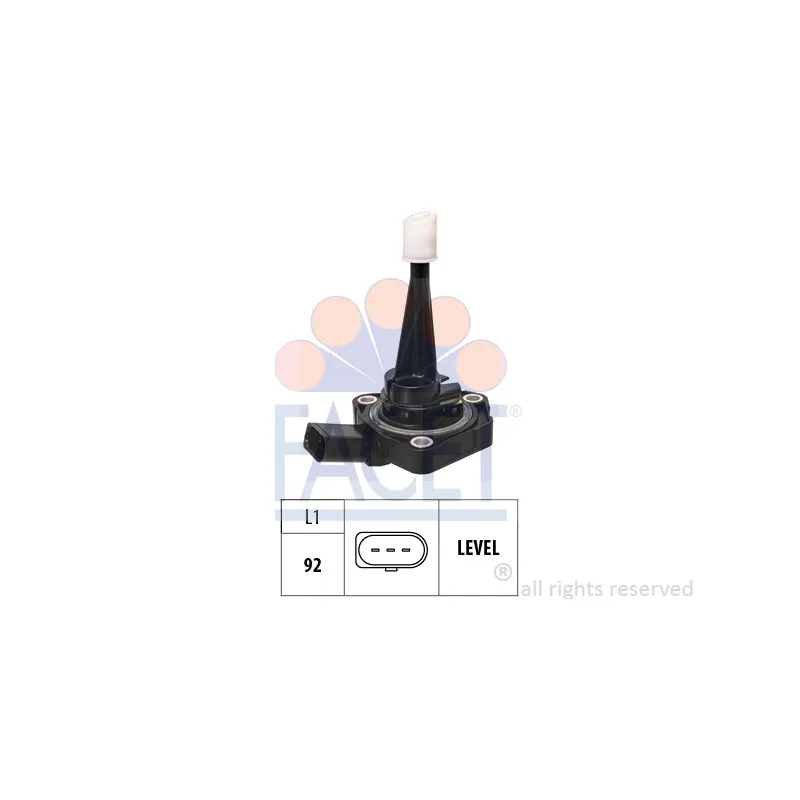 Capteur, niveau d'huile moteur FACET 7.0228