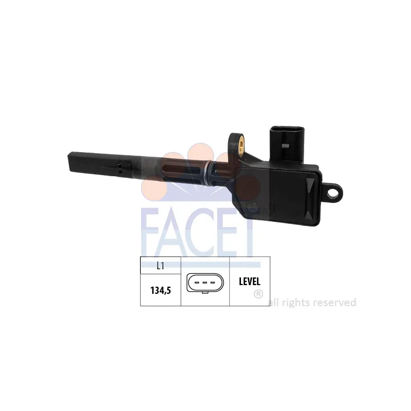 Capteur, niveau d'huile moteur FACET 7.0233