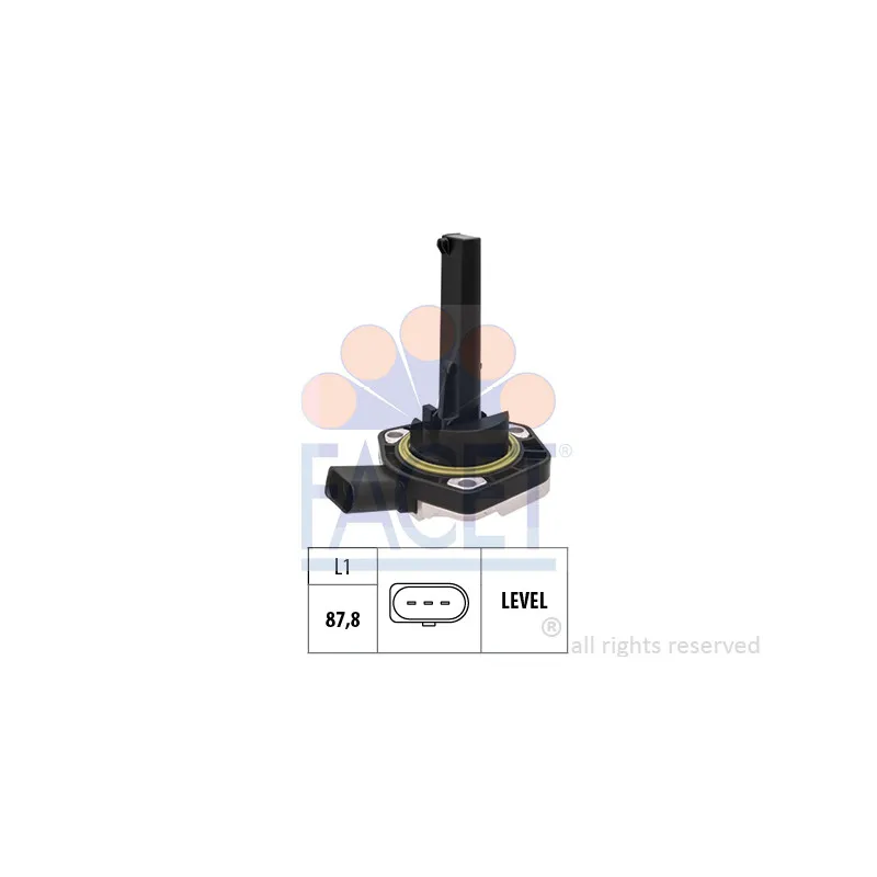 Capteur, niveau d'huile moteur FACET 7.0236