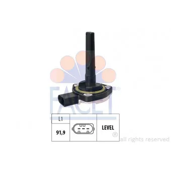 Capteur, niveau d'huile moteur FACET 7.0237