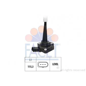 Capteur, niveau d'huile moteur FACET 7.0238