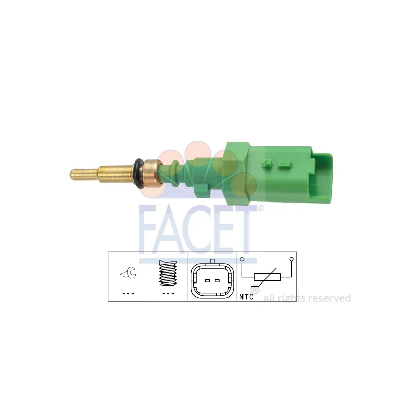 Sonde de température, liquide de refroidissement FACET 7.3385